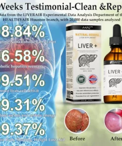 AAFQ® Natural Herbal Liver Supplement - Powerful Liver Support - Detox & Repair - Herbal Supplements