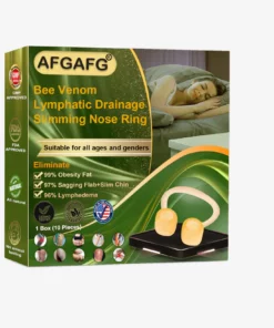 AFGAFG® Bee Venom Lymphatic Drainage Slimming Nose Ring