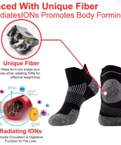 Baicloud Micro-vibration Massage Module Ionic Fiber Repair Socks