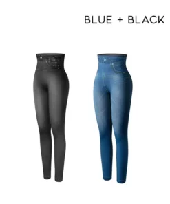 Fivfivgo™ Thermal Fleece Denim Jeggings