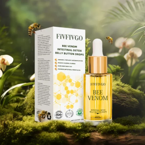 Fivfivgo™ Bee Venom Intestinal Detox Belly Button Drops