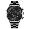 Stainless Steel Quartz Wrist Watch