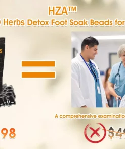 HZA™ Bee extract & 30-Herb Detox Foot Soak Beads