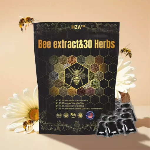 HZA™ Bee extract & 30-Herb Detox Foot Soak Beads