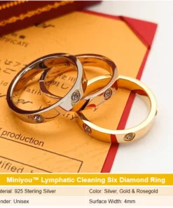 Miniyou™ Lymphatic Cleaning Six Diamond Ring