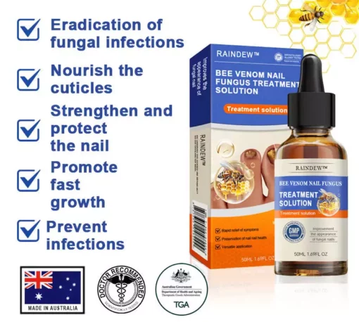 Raindew™ Bee Venom Nail Fungus Treatment Solution