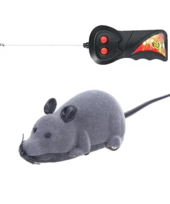 Rat Funny Cat Toy With Remote Control Multicolor Mouse Cute Wireless Controlled Toy Rat Pet Supplies Cat Pet Supplies