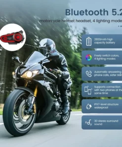 Motorcycle Bluetooth Helmet Headset