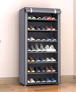 Dustproof Shoe Storage Rack Organizer Multilayer Nonwoven Shoes Storage Cabinet Home Hallway Space-saving Cabinets Shoe Shelf