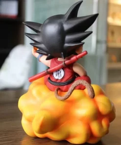 Dragon Ball Anime Figure Sun Goku Action Figure Young Flight Same Style Tendon Douyun PVC Statue Collection Model Kid Doll