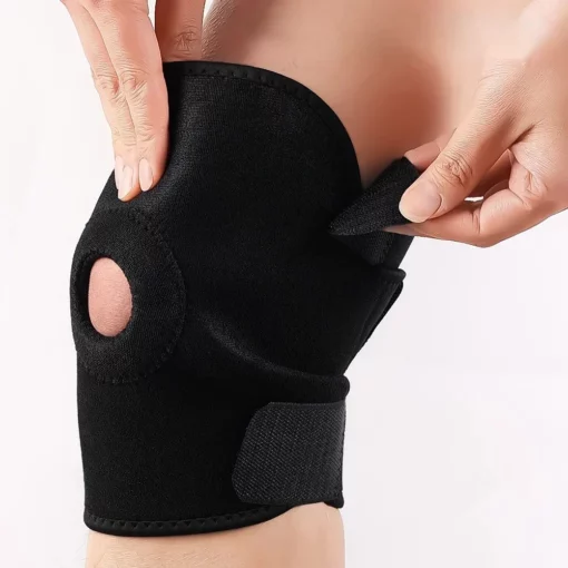 1PC Orthopedic Knee Pads Knee Brace Support Joint Pain Relif Patella Protector Adjustable Sport Kneepad Guard Meniscus Ligament