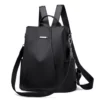 New Fashion Nylon Solid Color Lightweight Waterproof Large Capacity Detachable Shoulder Strap Multi Functional Women's Backpack