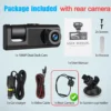 3 Channel Dash Cam