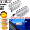 2PCS Led Dynamic Side Marker Turn Signal Light Sequential Blinker Light For VW Golf 3 4 MK3 MK4 Passat 3BG Polo 6N 9N Bora Vento