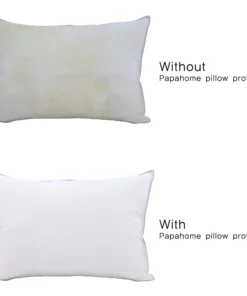 Smooth Waterproof Pillow Protector 1PC 50x70cm Pillow Cover [Bed Bug Lock]