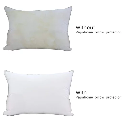 Smooth Waterproof Pillow Protector 1PC 50x70cm Pillow Cover [Bed Bug Lock]