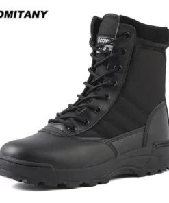 Tactical Boots Men Boots Special Force Desert Combat Boots Outdoor Hiking Boots Ankle Shoes Men Work Safty Shoes