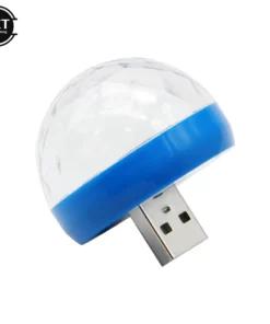 Car Ambient Light DJ RGB Mini Colorful Music Sound Led Apple USB Interface Holiday Party Atmosphere Interior Dome Trunk Lamp