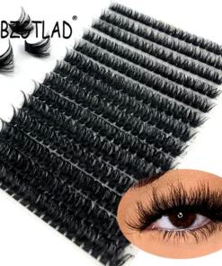 30D 40D 60D 80D Mixed Tray Individual Lashes 3D Russia Volume Eye Lashes Soft Natural Lashes Mink Lash Cluster False Eyelashes