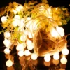 10M USB/Battery Power Ball LED String Lights Garland Lights Outdoor Lamp Wedding Garden Fairy Lights Christmas Decoration