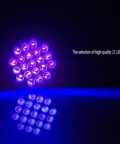 Portable 21 LED UV Ultraviolet Flashlight Blacklight 395NM Mini Torch Flash Lamp For Pet Urine Stains Black Light Flashlights