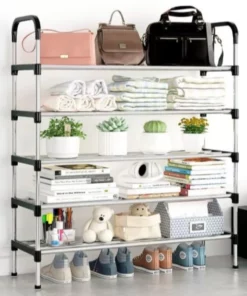 Simple Shoe Rack Multi Layer Dustproof Household Doorstep Shoe Cabinet Storage Space Saving Assembly of Living Room Shoe-shelf