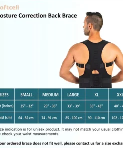 Magnetic Therapy Posture Corrector Posture Corset Shoulder Support Belt Men And Women Braces And Support Belt Shoulder Posture