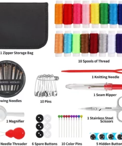 Sewing Kits DIY Multi-Function Sewing Box Set For Hand Quilting Stitching Embroidery Thread Sewing Accessories Sewing Tools Kits