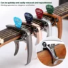 Guitar Capo for Acoustic Classic Electric Guitar Tone Adjust Metal Tuning Clamp Guitar Accessories Capotraste Quick Change Clip