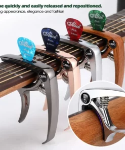 Guitar Capo for Acoustic Classic Electric Guitar Tone Adjust Metal Tuning Clamp Guitar Accessories Capotraste Quick Change Clip