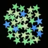 100Pcs/Set Stars Luminous Wall Stickers Glow In The Dark For Kids Baby Room Decoration Decals Colorful Star Home DIY Decor Mural