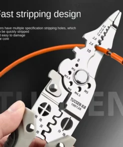 Multi Functional Electrician Pliers For Wire Splitting And Stripping, Specialized For Electricians