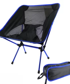 Outdoor Moon Chair Camping Camping Folding Chair Portable Lazy Back Chair High-end Light Aluminum Alloy Folding Chair