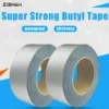 Waterproof Tape High Temperature Resistance Aluminum Foil Thicken Butyl Tape Wall Pool Roof Crack Duct Repair Sealed Self Tape