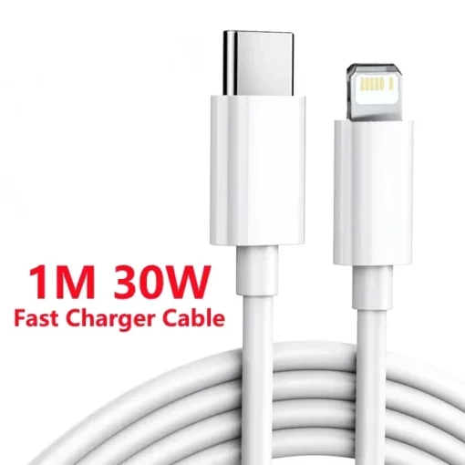 For Apple Original PD 30W Charging For iPhone 14 Pro Max 13 12 mini 11 Fast Charger X XS XR 7 8 6 Plus SE 2020 Phone Accessories