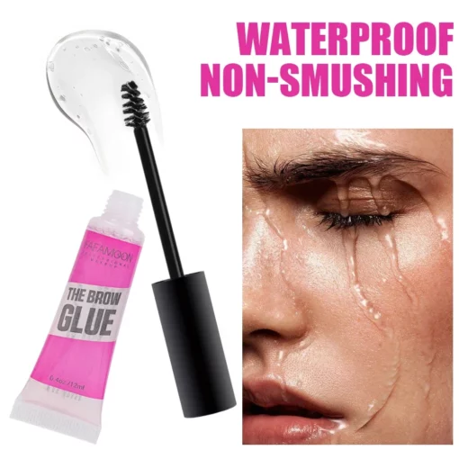 3D Eyebrow Gel Waterproof Transparent Quick Dry Eyebrow Long-lasting Wax Set Brow Lifting Eyebrow Enhancers Makeup