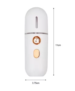 Portable Mini Humidifier Nano Mister Facial Steamer Device Beauty Spray Hydrating Apparatus Cold Spray Apparatus Rechargeable