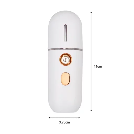 Portable Mini Humidifier Nano Mister Facial Steamer Device Beauty Spray Hydrating Apparatus Cold Spray Apparatus Rechargeable