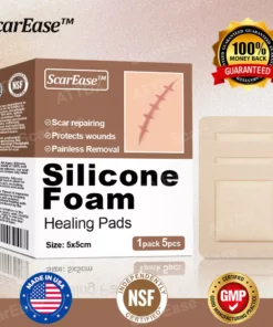 ScarEase™ SiliconeFoam Healing Pads