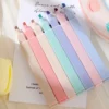 6pcs/set Pastel Color Highlights Kawaii Stationery Color Marker School Supplies Student Marker Highlighter Japanese Stationery