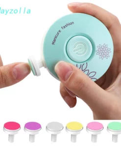 Electric Baby Nail Trimmer Kid Nail Polisher Tool Infant Manicure Scissors Baby Hygiene Kit Baby Nail Clipper Cutter For Newborn