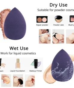 12pcs Makeup Sponge Blender Beauty Egg Soft Cosmetic Puff Foundation Sponges Powder Puff Women Make Up Accessories Beauty Tools