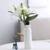 1PC Water Ripple Plastic Vase Wave Flower Pot Arrangement Modern Nordic Style Home Living Room Desktop Decoration Ornament