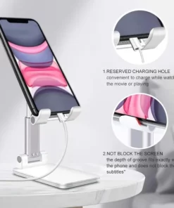 Desk Mobile Phone Holder Stand For IPhone IPad Xiaomi Adjustable Desktop Tablet Holder Universal Table Cell Phone Stand