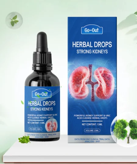 GoOut® PRO Powerful Kidney Support & Uric Acid Cleanse Herbal Drops