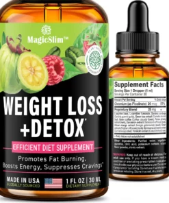 MagicSlim™ Natural Detox WeightLoss Drops - Effective Appetite Suppressant & Metabolism Booster