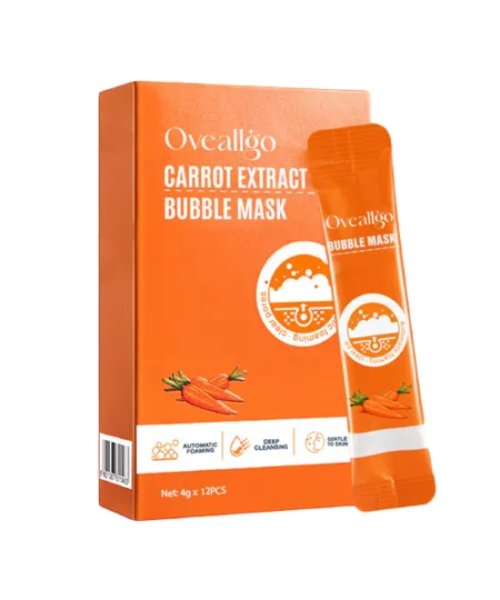 Oveallgo™ Carrot Pore Purifying Bubble Mask