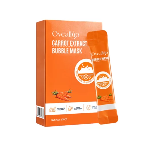 Oveallgo™ Carrot Pore Purifying Bubble Mask