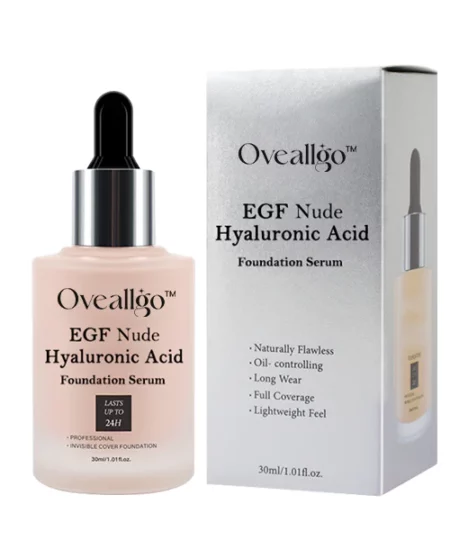 Oveallgo™ EGF Nude Hyaluronic Acid Foundation Serum