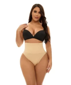 SCULPTIFY™ Plus Size High Waist Tummy Control Thong